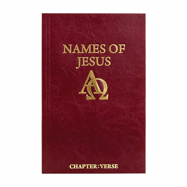 NAMES OF JESUS, paperback book