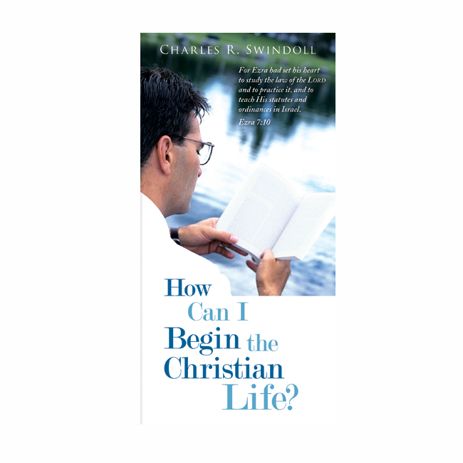 HOW CAN I BEGIN THE CHRISTIAN LIFE?, booklet