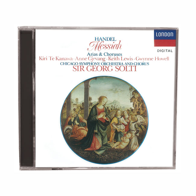 MESSIAH: ARIAS & CHORUSES - Music CD
