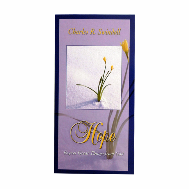 HOPE: Expect Great Things from God, booklet
