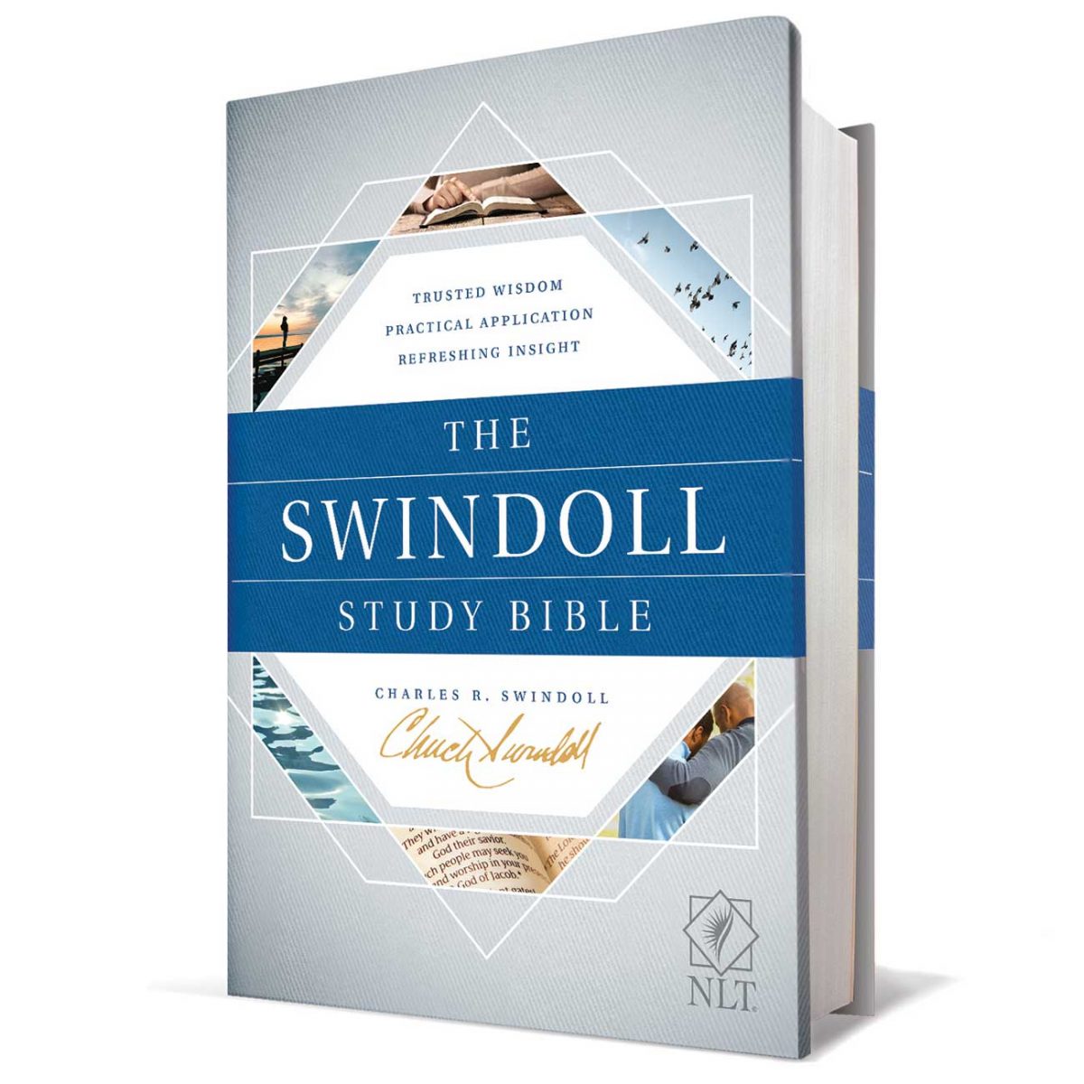THE SWINDOLL STUDY BIBLE NLT, hardback