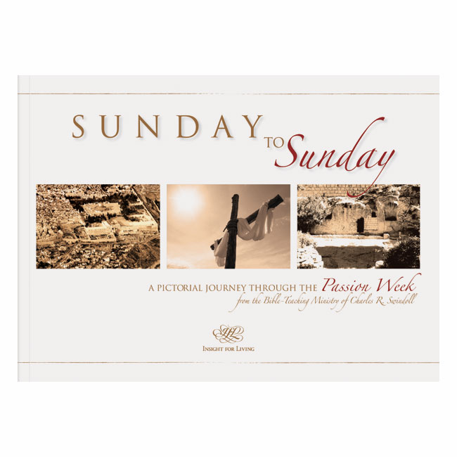 SUNDAY TO SUNDAY: A Pictorial Journey Through the Passion Week, paperback book