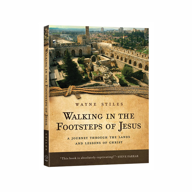 WALKING IN THE FOOTSTEPS OF JESUS by Wayne Stiles