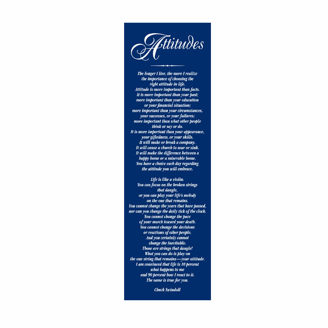 Attitude bookmark