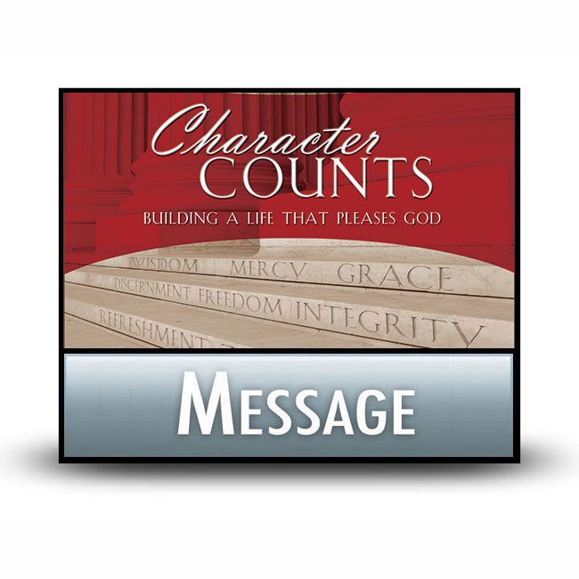 Character Counts messages